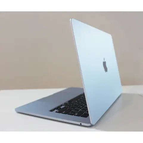 لپ تاپ 15.3 اینچی اپل مدل macbook air mw1 m4 2025 با حافظه 256 گیگابایت و ظرفیت رم 16 گیگابایت