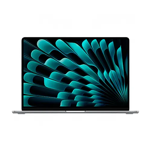 لپتاپ 15.3 اینچی اپل مدل macbook air a3114 mxd m3 با ظرفیت حافظه ی 512 گیگابایت و ظرفیت رم 16 رم