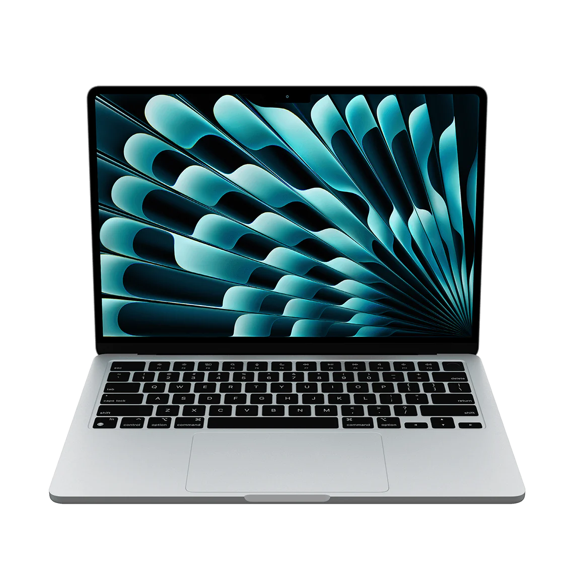لپتاپ 15.3 اینچی اپل مدل macbook air mry m3 با ظرفیت حافظه ی 256 گیگابایت و ظرفیت رم 8 گیگ