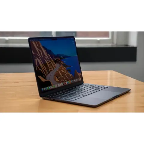 لپ تاپ 13.6 اینچی اپل مدل macbook air mw1 m4 2025 با حافظه ی 512 گیگابایت و ظرفیت رم 16 گیگابایت