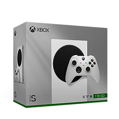 کنسول بازی مایکروسافت مدل xbox series s با ظرفیت 1 ترابایت