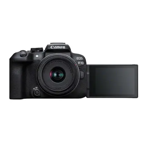 دوربین عکاسی بدون آیینه کانن مدل r10 با لنز 18-150 mm
