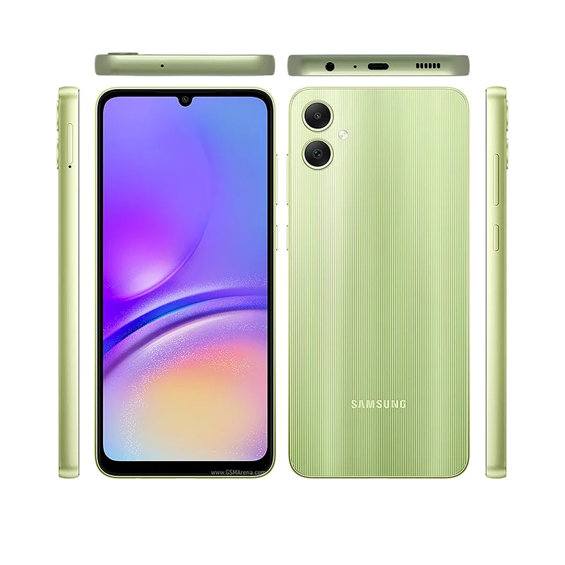 گوشی سامسونگ galaxy a05 رجیسترشده دو سیم‌کارت 64 گیگابایت با رم 4 گیگابایت به همراه شارژر سامسونگ