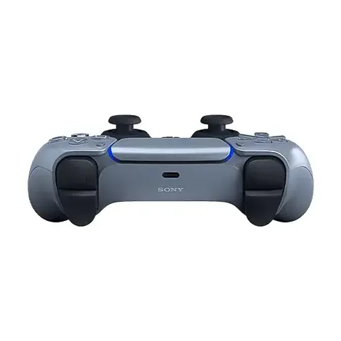 دسته بازی سونی dualsense 5 play station متالیک تقره ای