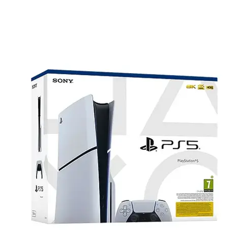 کنسول بازی سونی مدل playstation 5 slim standard ظرفیت 1 ترابایت ریجن 2016 europa