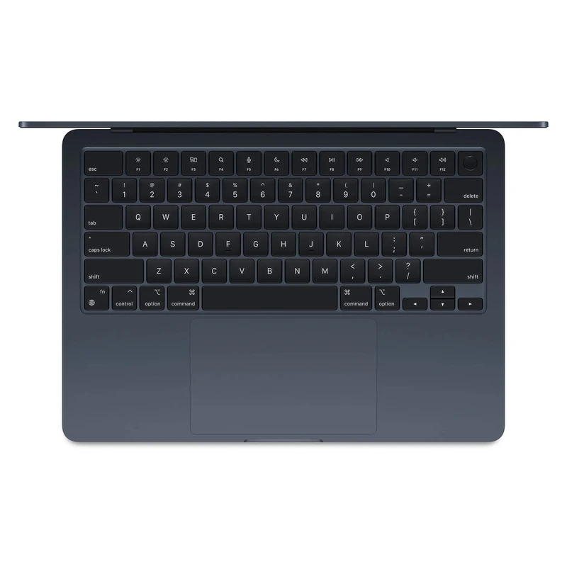 لپ تاپ 13.6 اینچی اپل مدل macbook air mw1 m4 2025 با حافظه ی 512 گیگابایت و ظرفیت رم 16 گیگابایت
