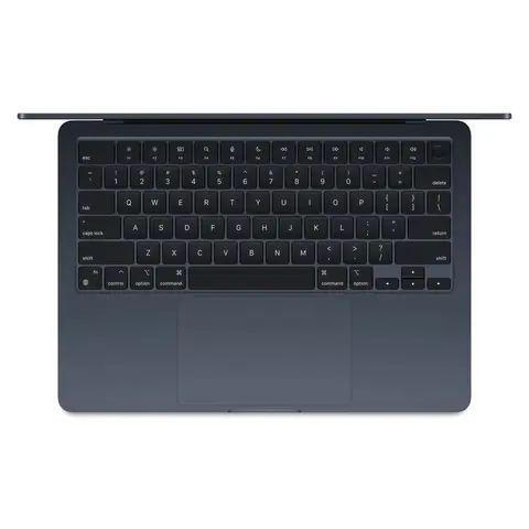 لپ تاپ 13.6 اینچی اپل مدل macbook air mw1 m4 2025 با حافظه ی 512 گیگابایت و ظرفیت رم 16 گیگابایت