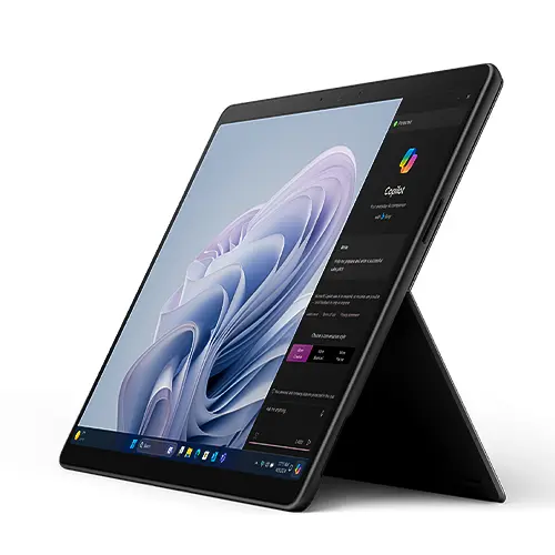 لپ تاپ 13 اینچی مایکروسافت مدل surface pro 10 core ultra 7 با ظرفیت حافظه ی 256 گیگابایت رم 16