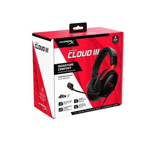 هدست گیمینگ وایرلس هایپرایکس مدل hyperx cloud iii