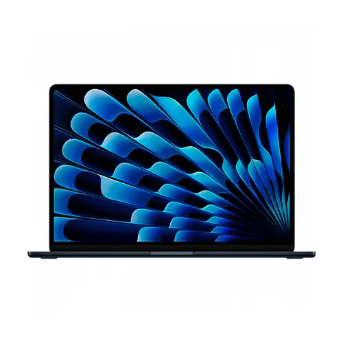 لپتاپ 15.3 اینچی اپل مدل macbook air a3114 mxd m3 با ظرفیت حافظه ی 512 گیگابایت و ظرفیت رم 16 رم