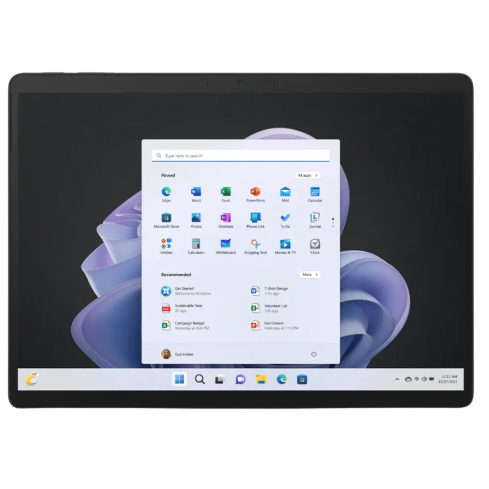 تبلت ماکروسافت مدل surface pro 9 i7 ظرفیت 256 گیگابایت-رم 16 گیگابایت