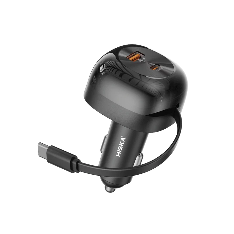 شارژر فندکی 62 وات هیسکا مدل hcc-336