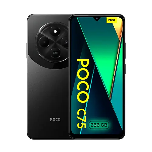 گوشی موبایل شیائومی مدل poco c75 ظرفیت 256 گیگابایت رم 8 گیگابایت