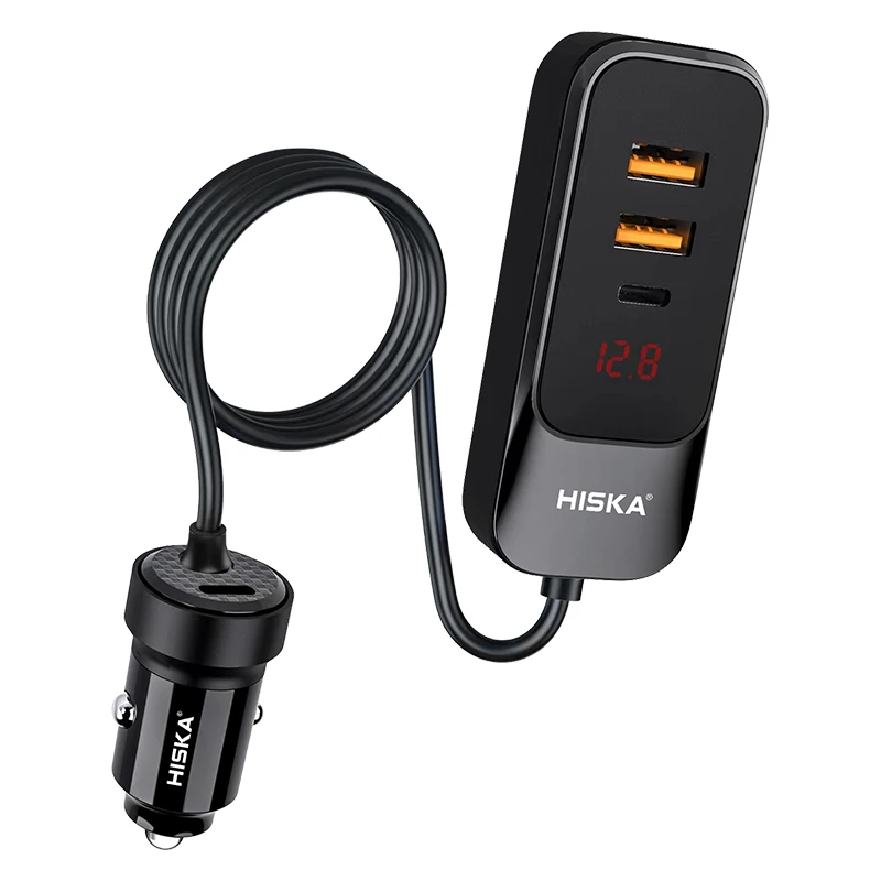 شارژر فندکی 120 وات هیسکا مدل hcc-327