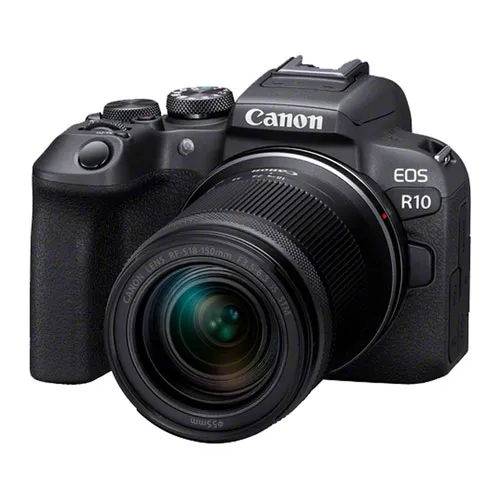 دوربین عکاسی بدون آیینه کانن مدل r10 با لنز 18-150 mm